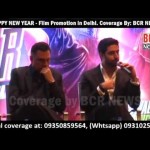 Happy New Year || Shahrukh Khan || Dipika Padukone Film Promotion in Delhi || Coverage by BCR NEWS