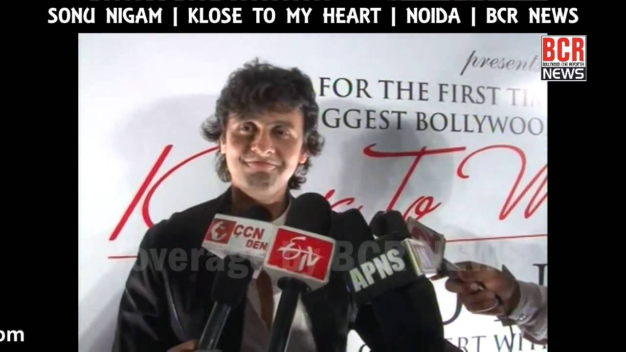 SONU NIGAM || INTERVIEW || KLOSE TO MY HEART || BCR NEWS