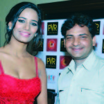 Ajay Shastri with Poonam Pandey