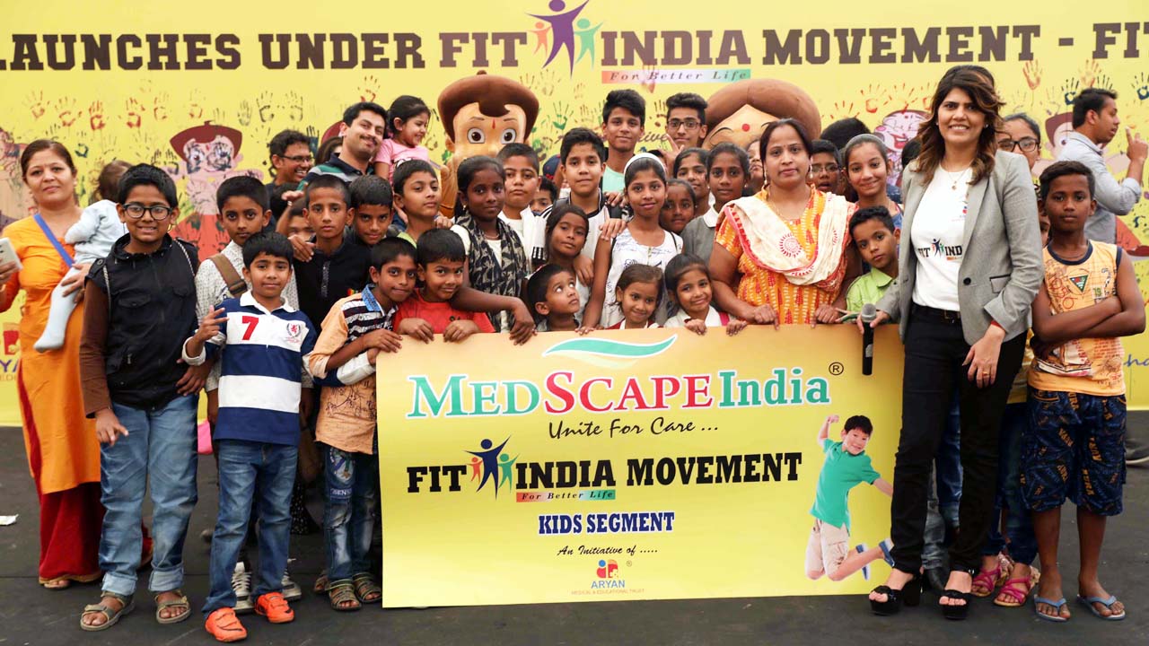 FIT KIDS Get started Under FIT INDIA MOVEMENT BY MEDSCAPEINDIA