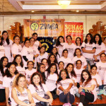 Varsha Naik lead a dance fitness event to support Breast Cancer Research program