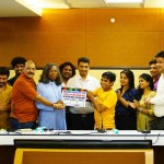 Padmshree Mukund  with actor cum director Isteyak Khan and Producer Vikas Vasitha opened the Muhurat Shot of“Othello of MccLuskie Ganj