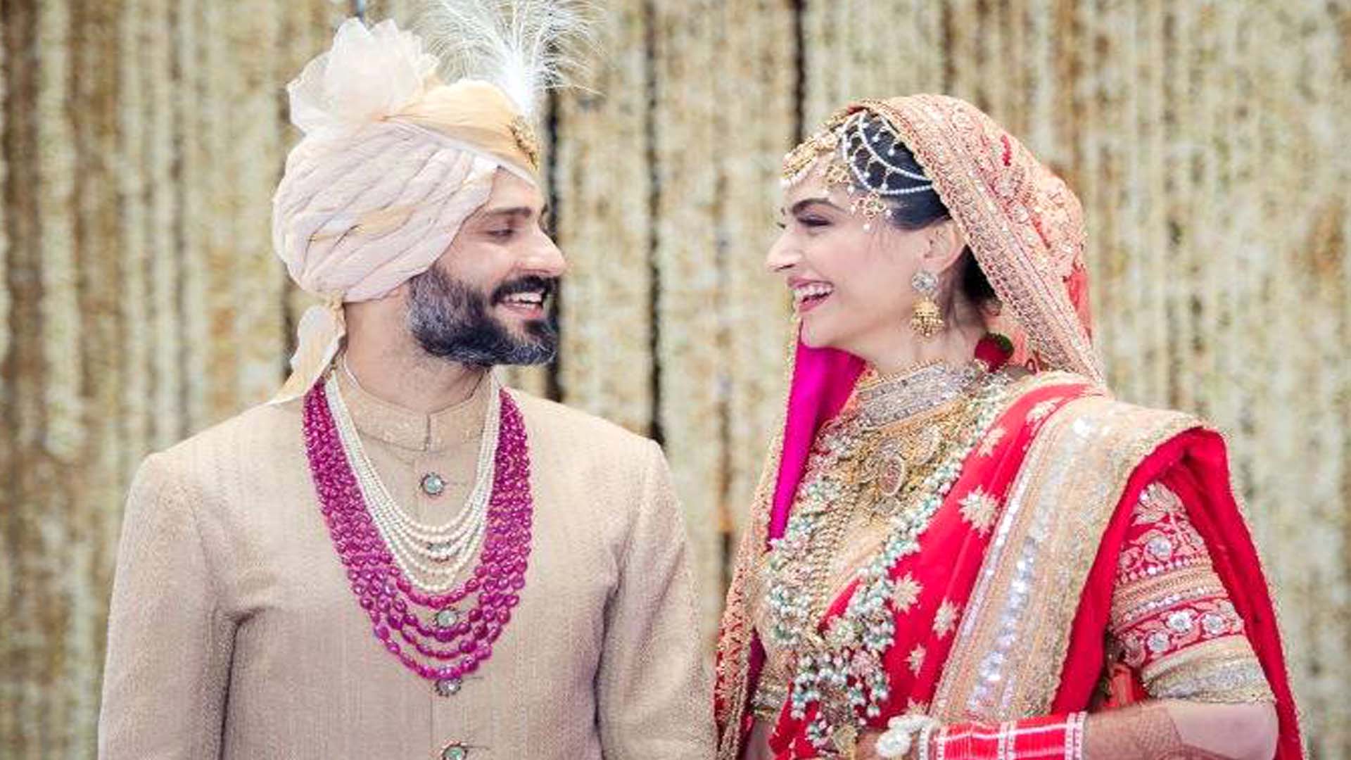 Sonam Kapoor with Husband