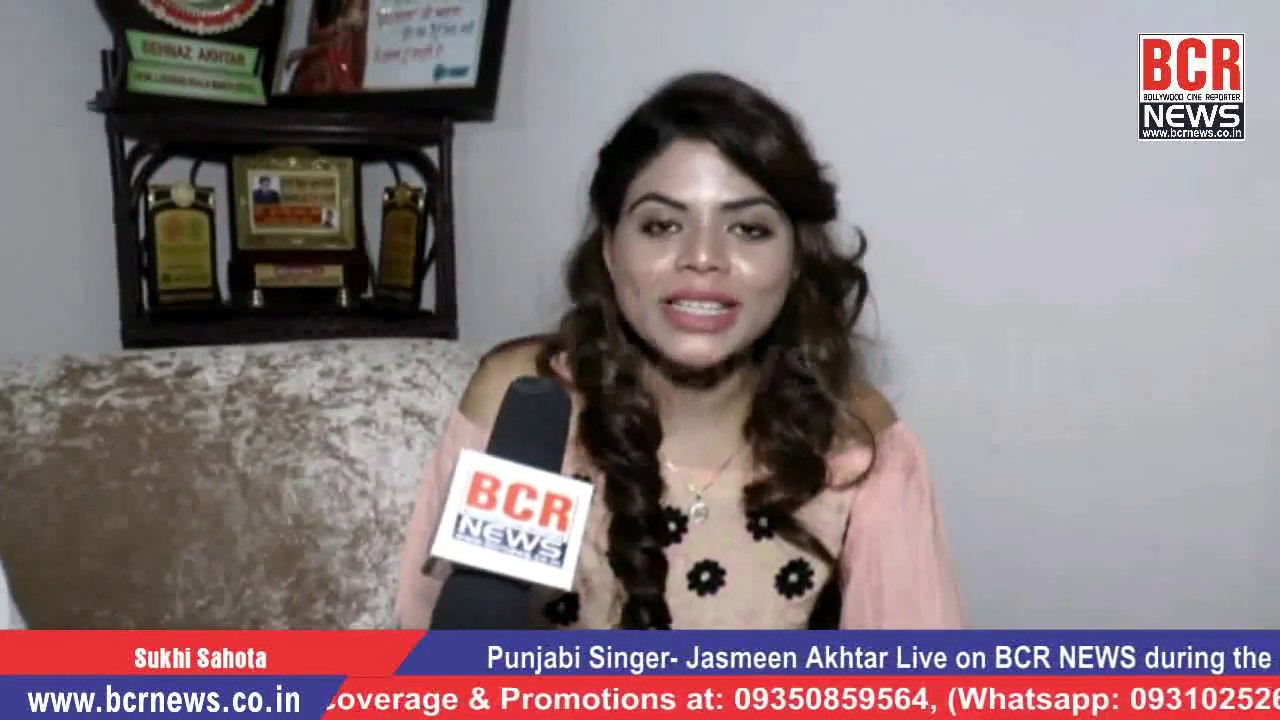 Jasmeen Akhtar – Punjabi Singer Exclusive Interview on BCR NEWS with Ajay Shastri & Sukhi Sahota