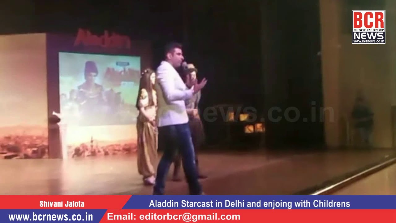 Sab TV Serial “Aladdin” Starcast in Delhi for Promotions and Enjoying with Children’s on BCR News