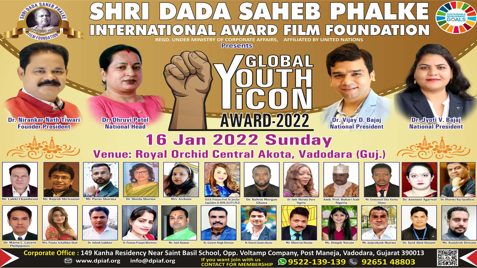 Global Youth icon Award 2