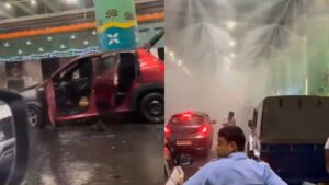 Burnning Car