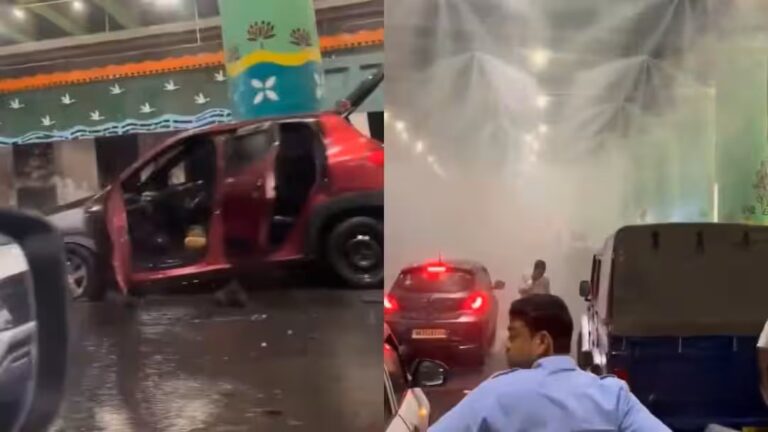 Burnning Car