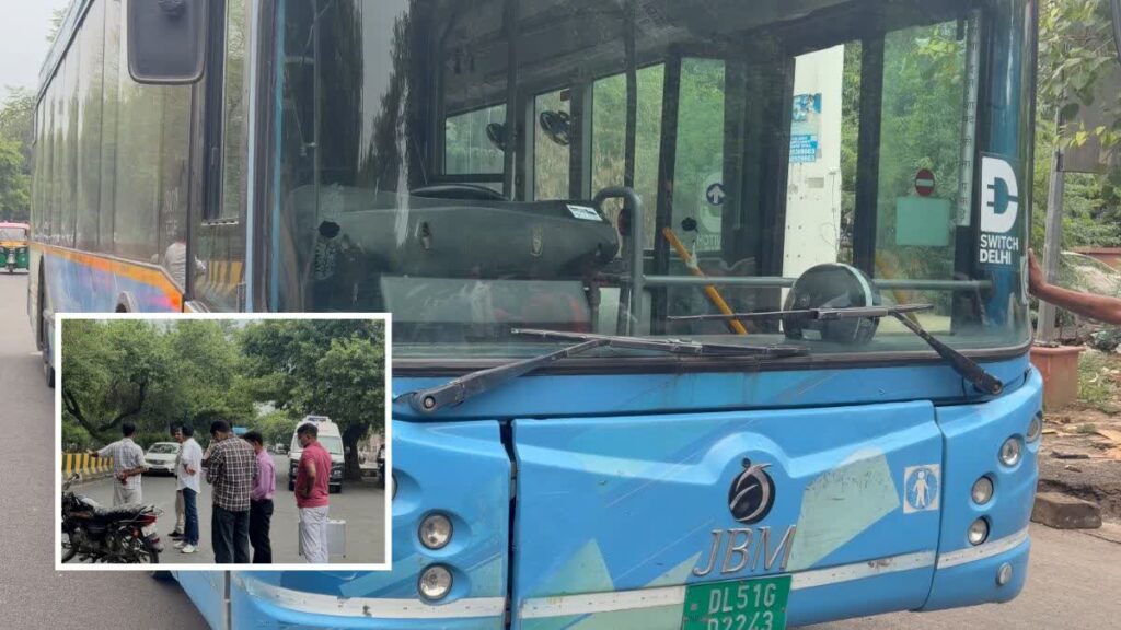 Bus Accident in Delhi