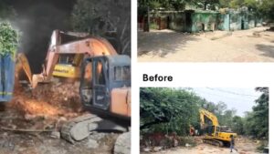 Pitampura Shalimar Bagh Majaar Demolation News
