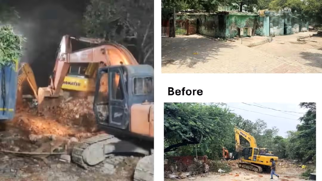 Pitampura Shalimar Bagh Majaar Demolation News